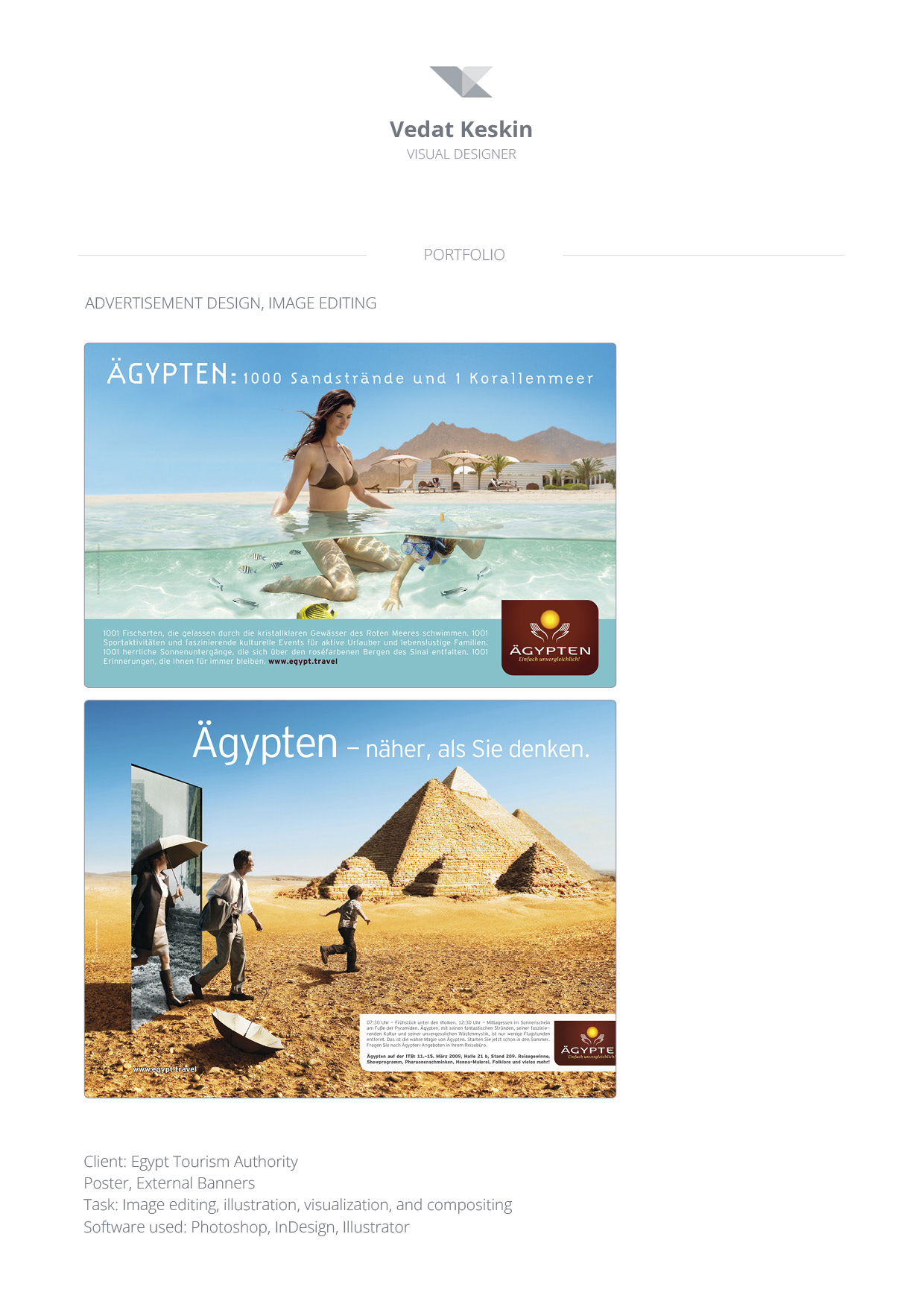 VEDAT KEEN KESKIN / VISUAL DESIGNER