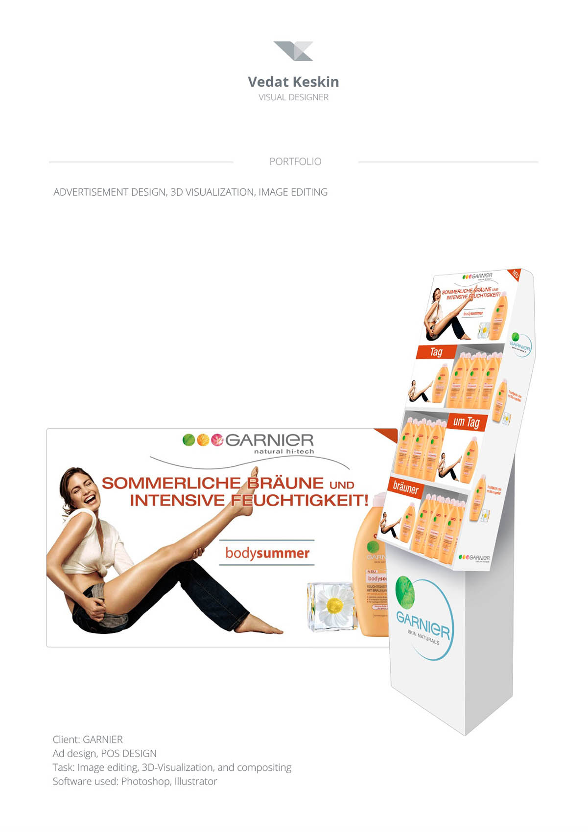 VEDAT KEEN KESKIN / VISUAL DESIGNER